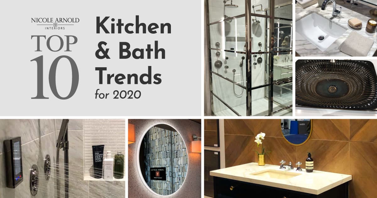 2020 Kitchen and Bath Interior Design Trends